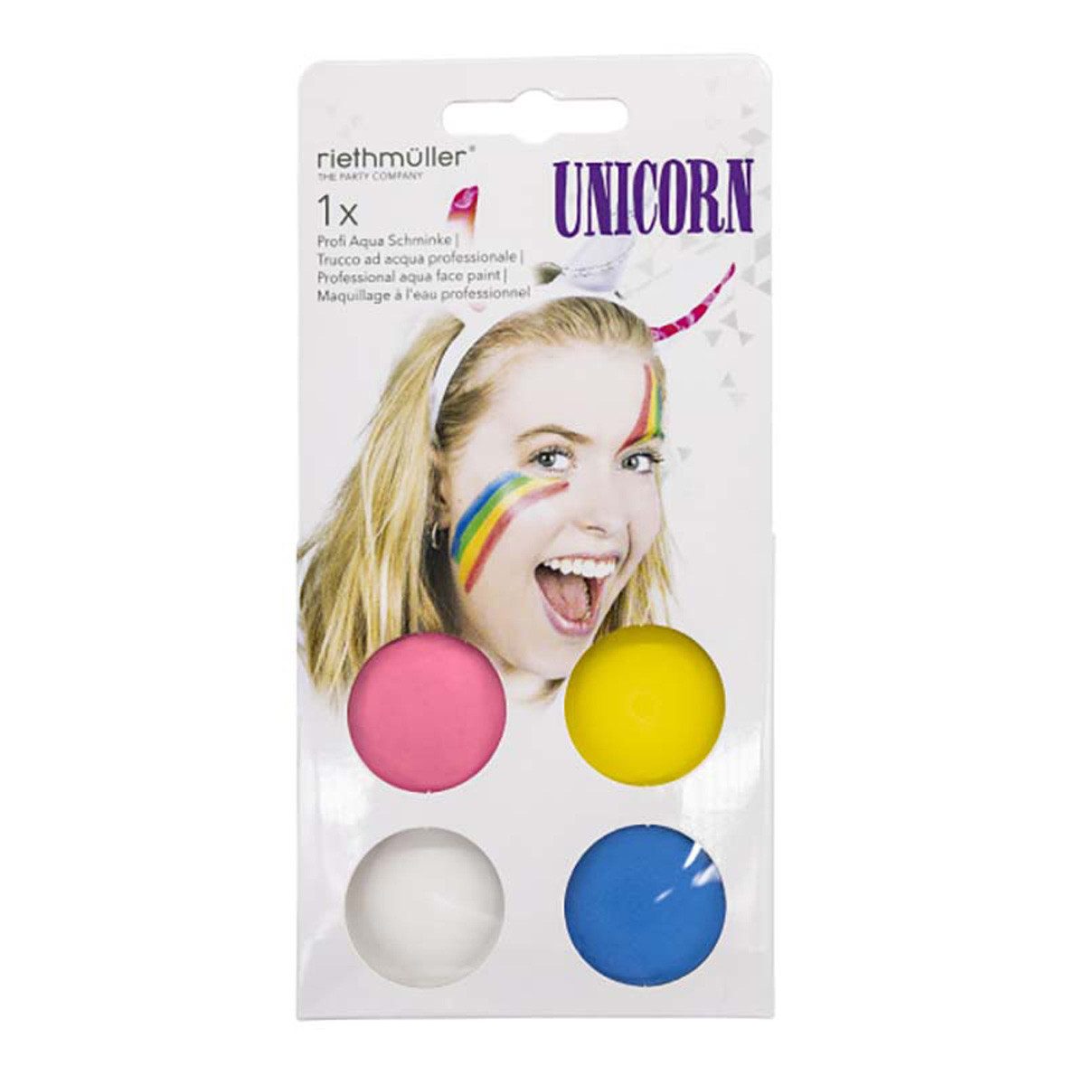 Amscan Театральный грим Make-up Set Aqua Unicorn Einhorn