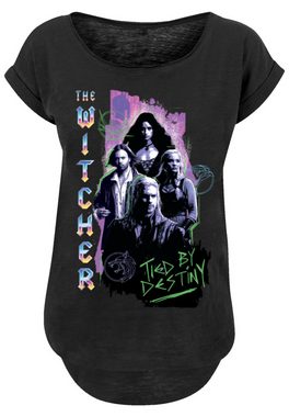 F4NT4STIC T-Shirt The Witcher Tied By Destiny Netflix TV Series Premium Qualität