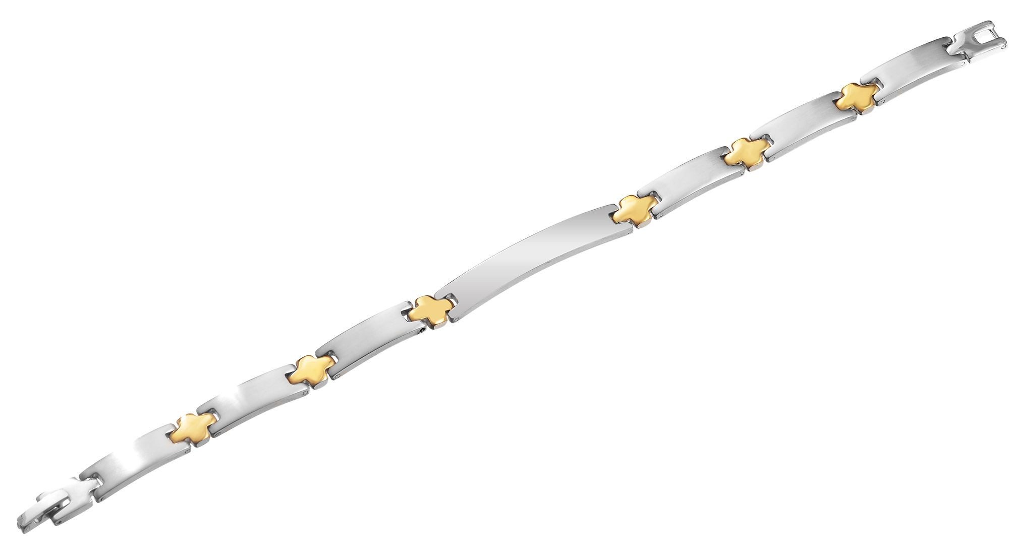 Gliederarmband Armband – Gliederarmband aus Edelstahl 21 cm