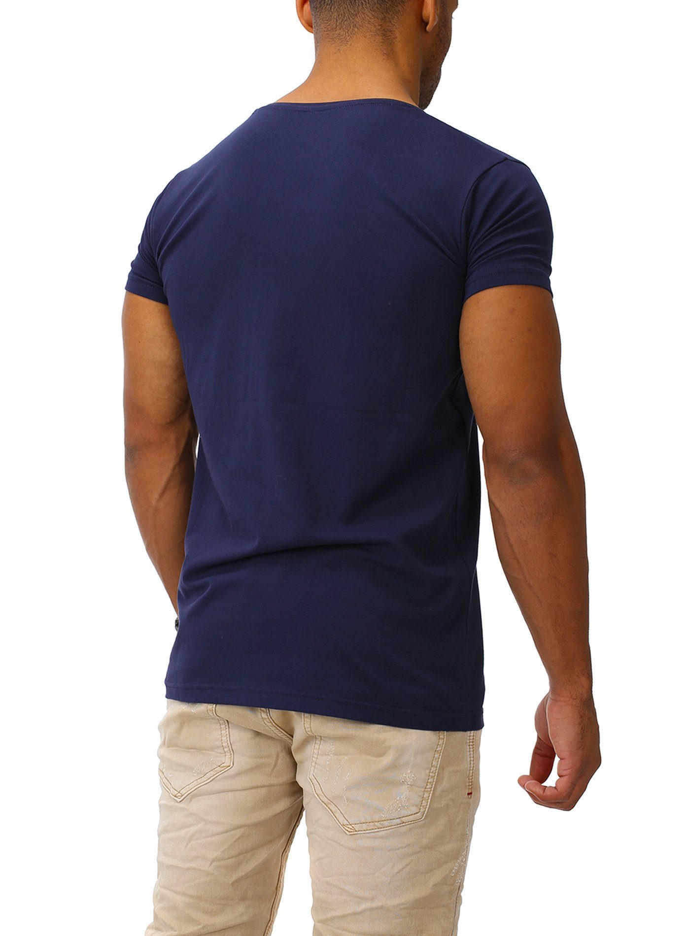 Joe Franks T-Shirt (1-tlg) mit Rundhalsausschnitt – Bild 4 von 4
