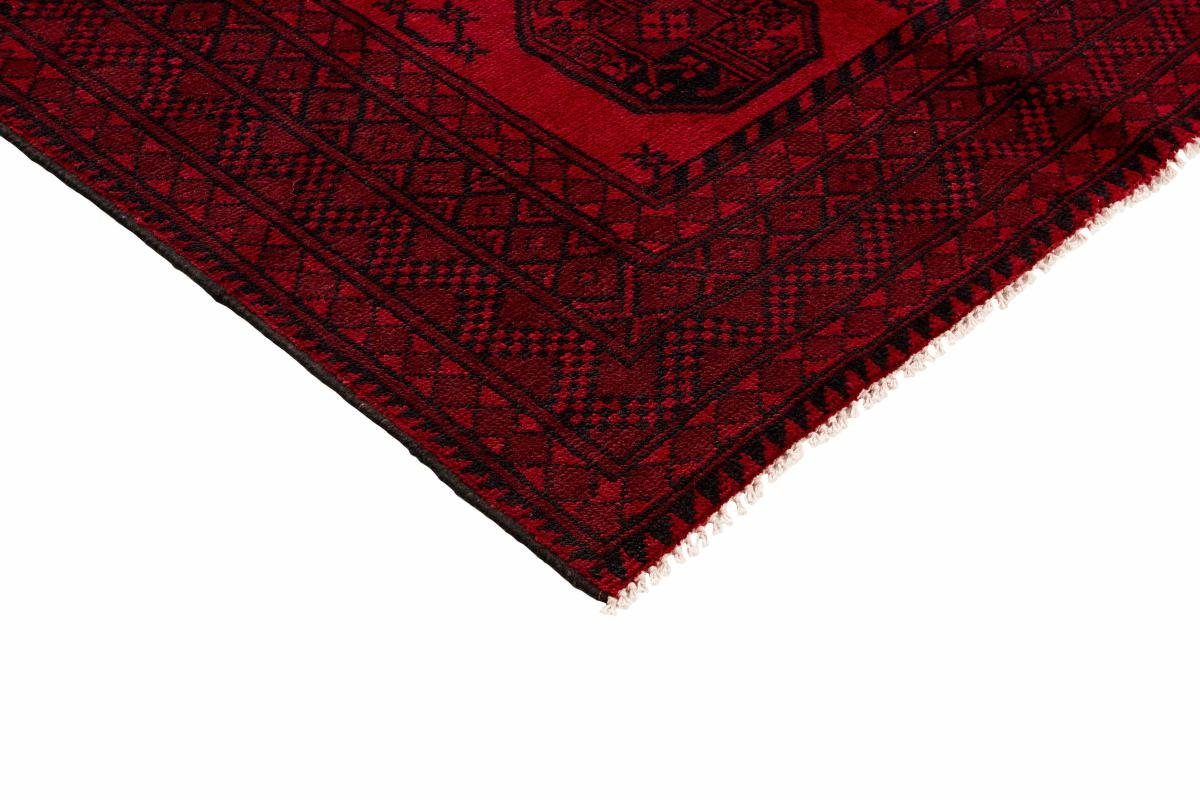 6 Nain Orientteppich Orientteppich, Handgeknüpfter mm Akhche Afghan 146x188 rechteckig, Höhe: Trading,