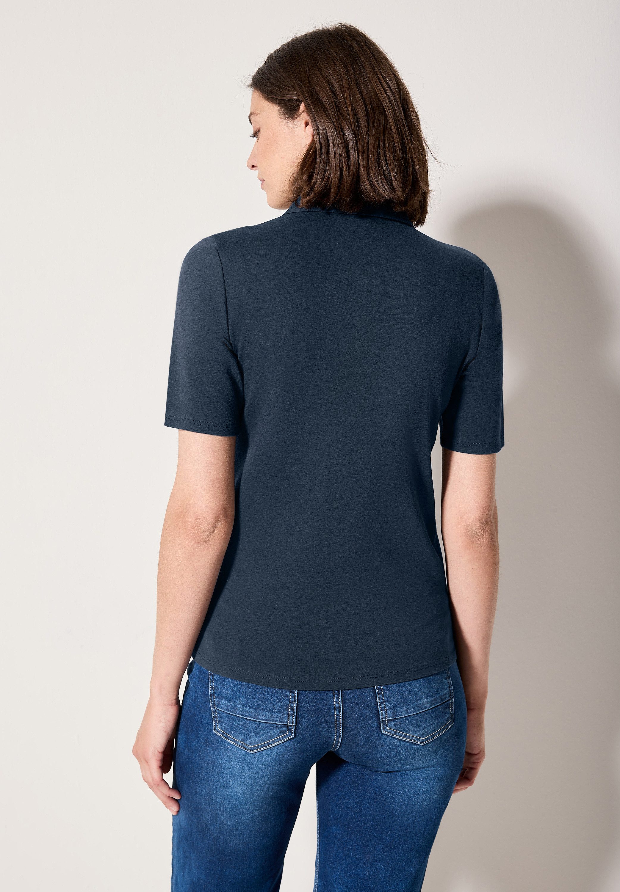 Cecil Poloshirt aus reiner Baumwolle günstig online kaufen