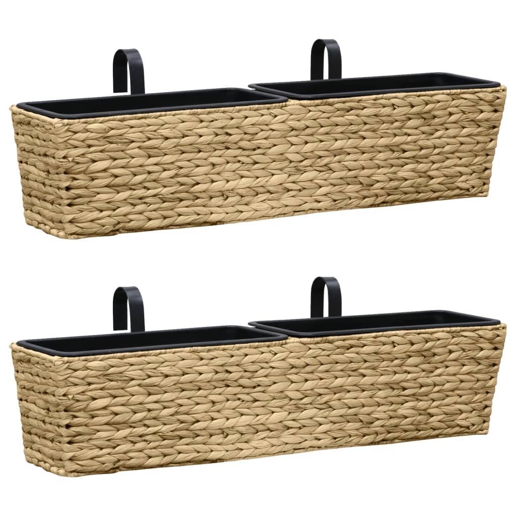 vidaXL Blumentopf Blumenkasten 2 Stk. Wasserhyazinthe günstig online kaufen