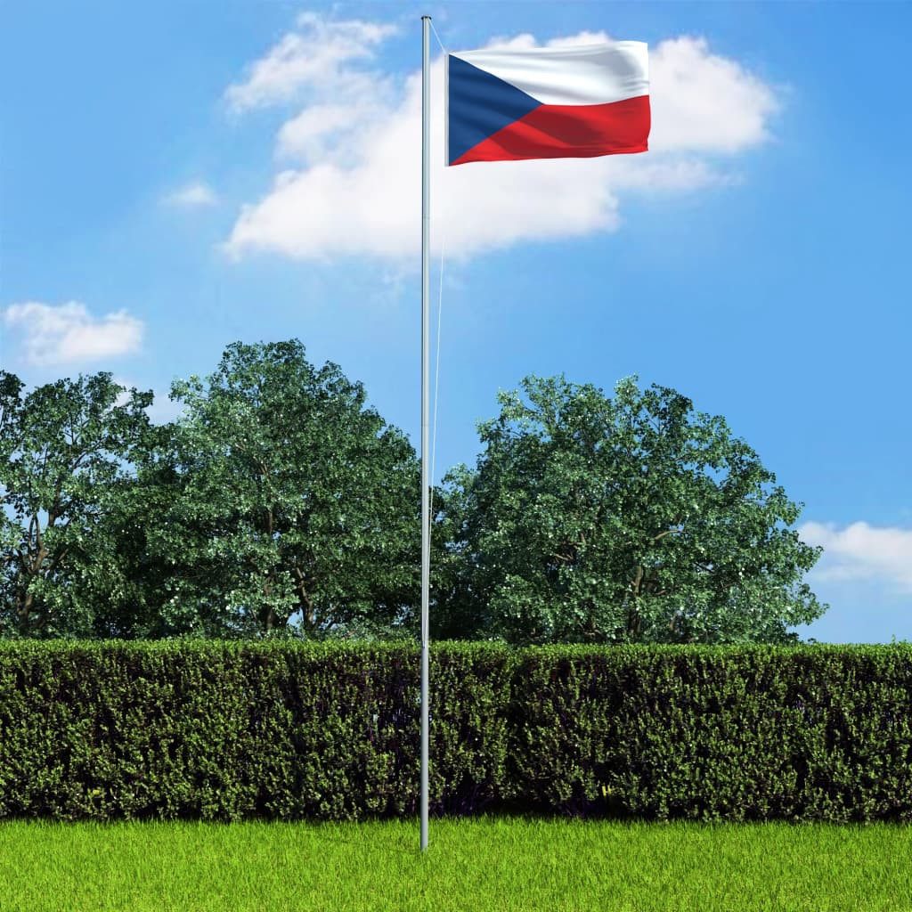 vidaXL Flagge Flagge Tschechiens 90×150 cm
