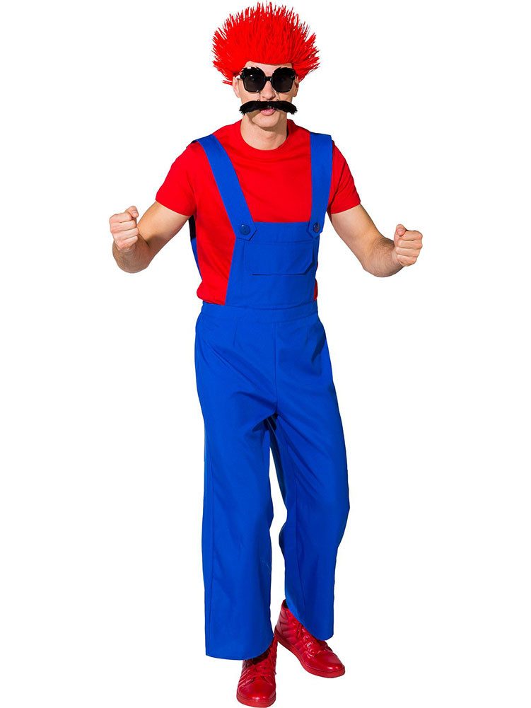 Orlob Kostüm Latzhose blau Herren