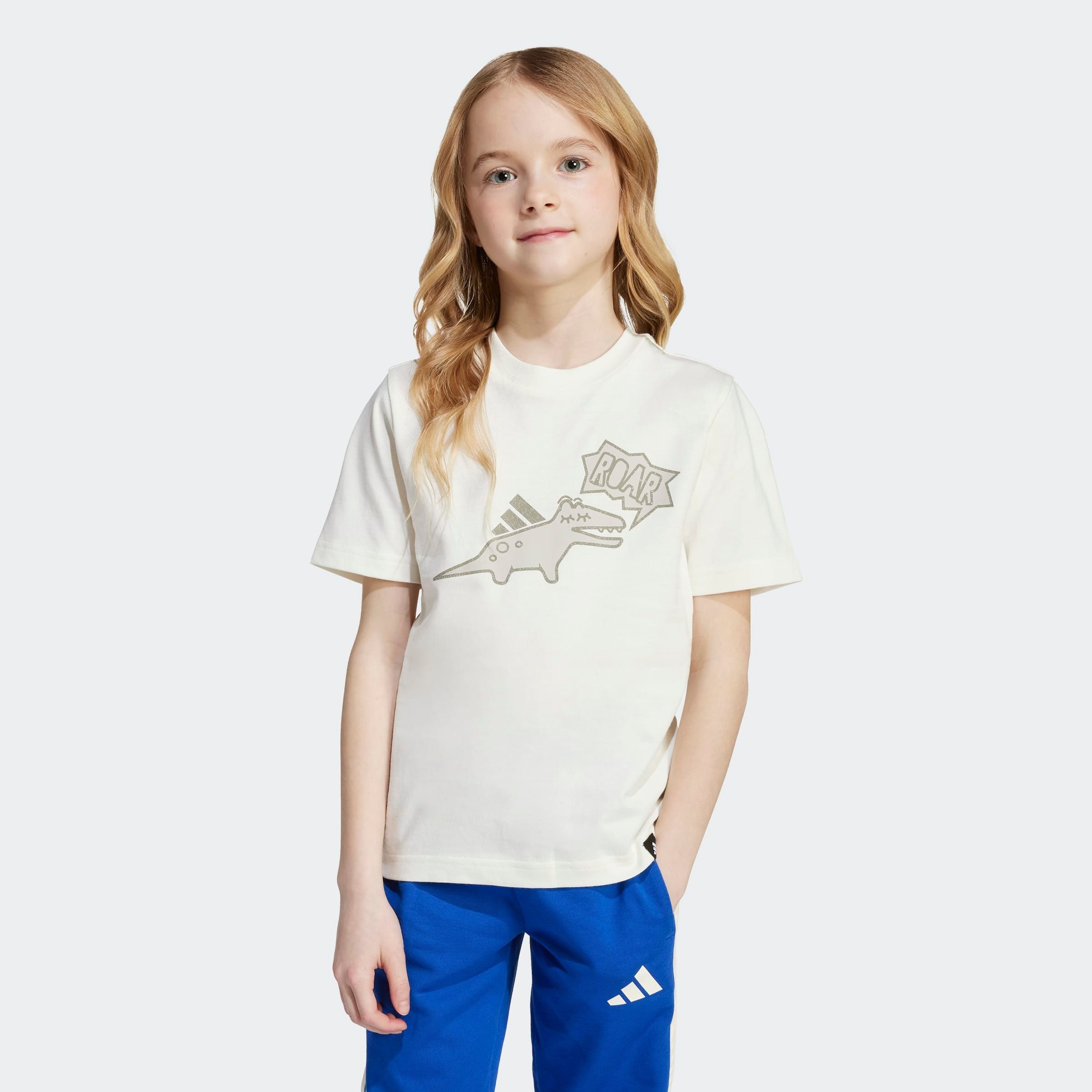adidas Sportswear T-Shirt ADIRAPTOR GRAPHIC KINDER für Kinder, sportlicher Stil, mit auffälliger Grafik, pflegeleicht