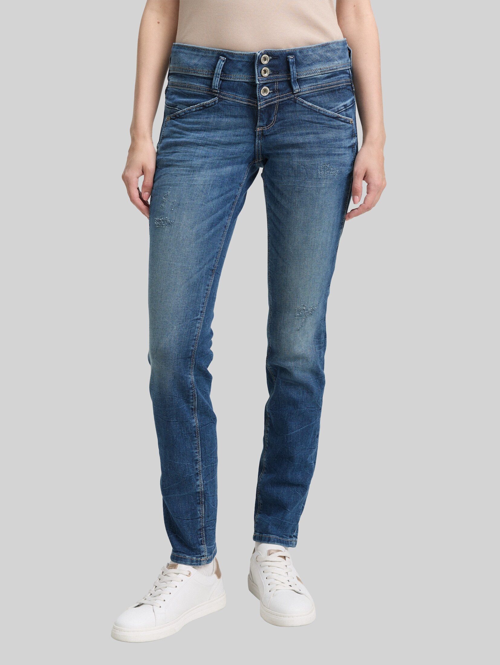 TOM TAILOR Slim-fit-Jeans Jeanshosen TTALEXA SLIM Jeans
