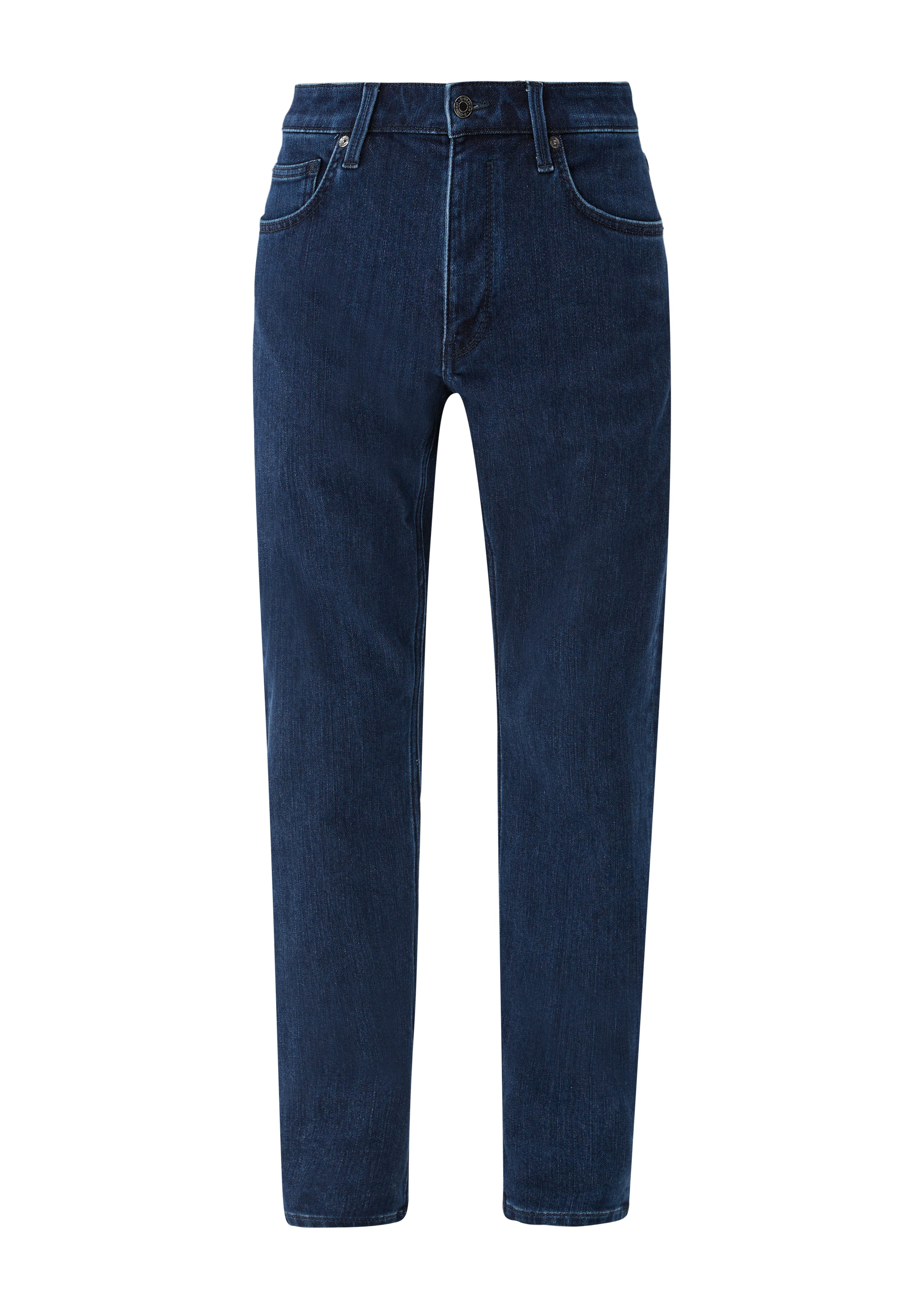 Slim Jeans Fit Stoffhose Rise / Leg s.Oliver Carson Waschung / / Tapered Mid