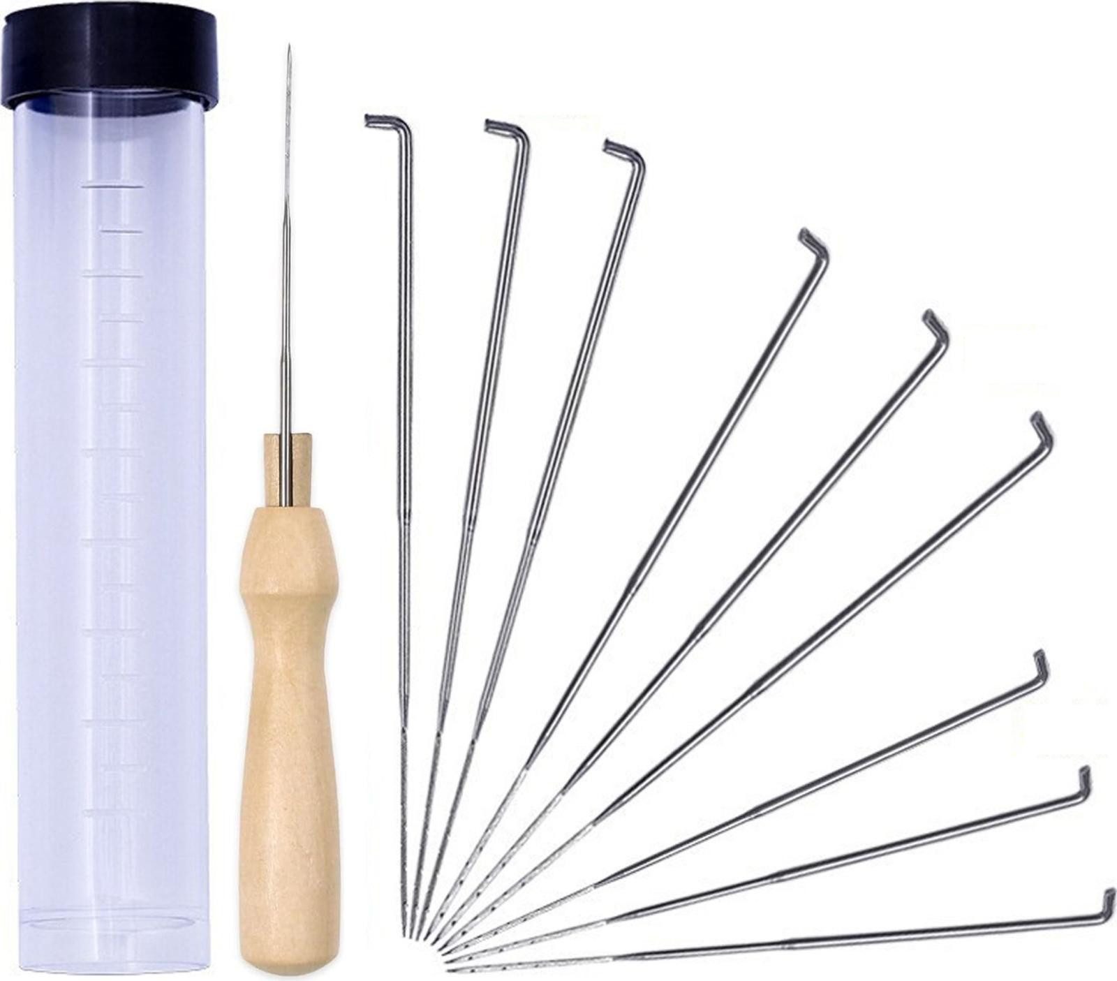 FELIXLEO Filznadeln 10 Pcs Filznadeln Zum Trockenfilzen Nadelfilz Set 3 Größen