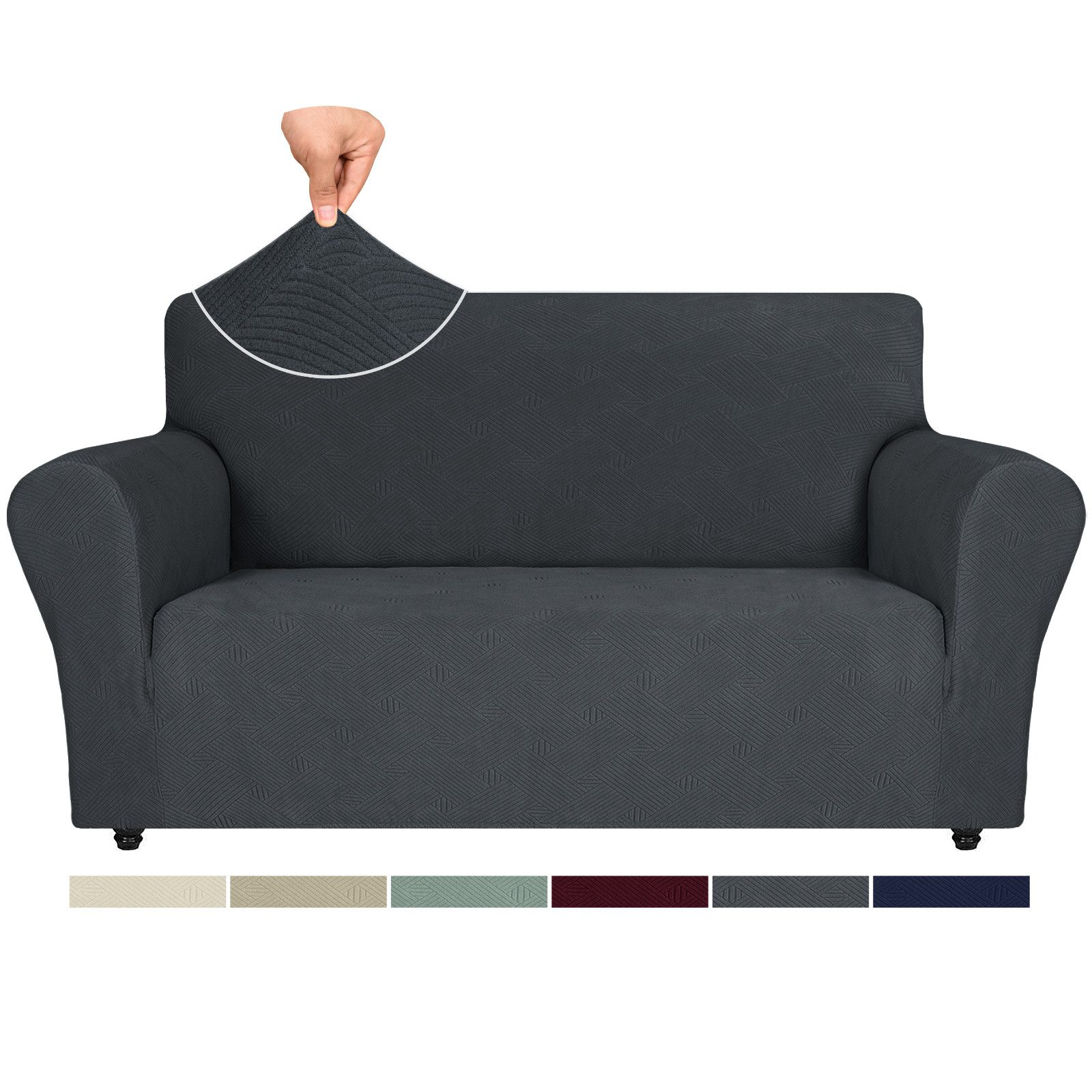 Coonoor Sofahusse Stretch Sofabezug, Sofa Überzug 1/2/3/4 Sitzer, Sofaschon günstig online kaufen