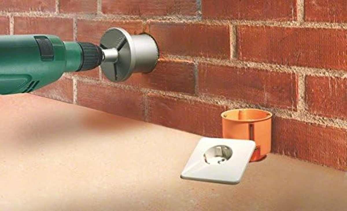 BOSCH Bohrer- und Bitset Bosch hartmetallbestreute Lochsäge (73 mm) für Stein und Fliesen