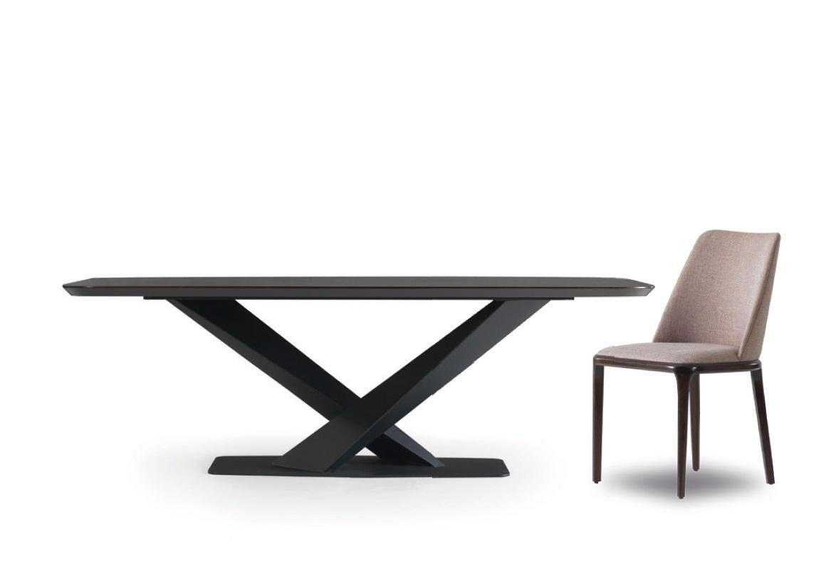 Stühle Esstisch Design 7tlg Anrichte Tisch Essgruppe, JVmoebel Gruppe Spiegel 4x