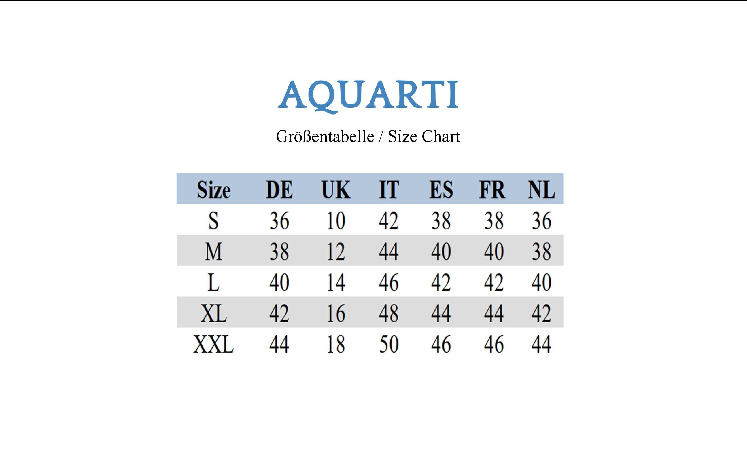 Aquarti Turnanzug Aquarti Damen Ballett Trikot Kurzarm Gymnastik Tanz-Body günstig online kaufen