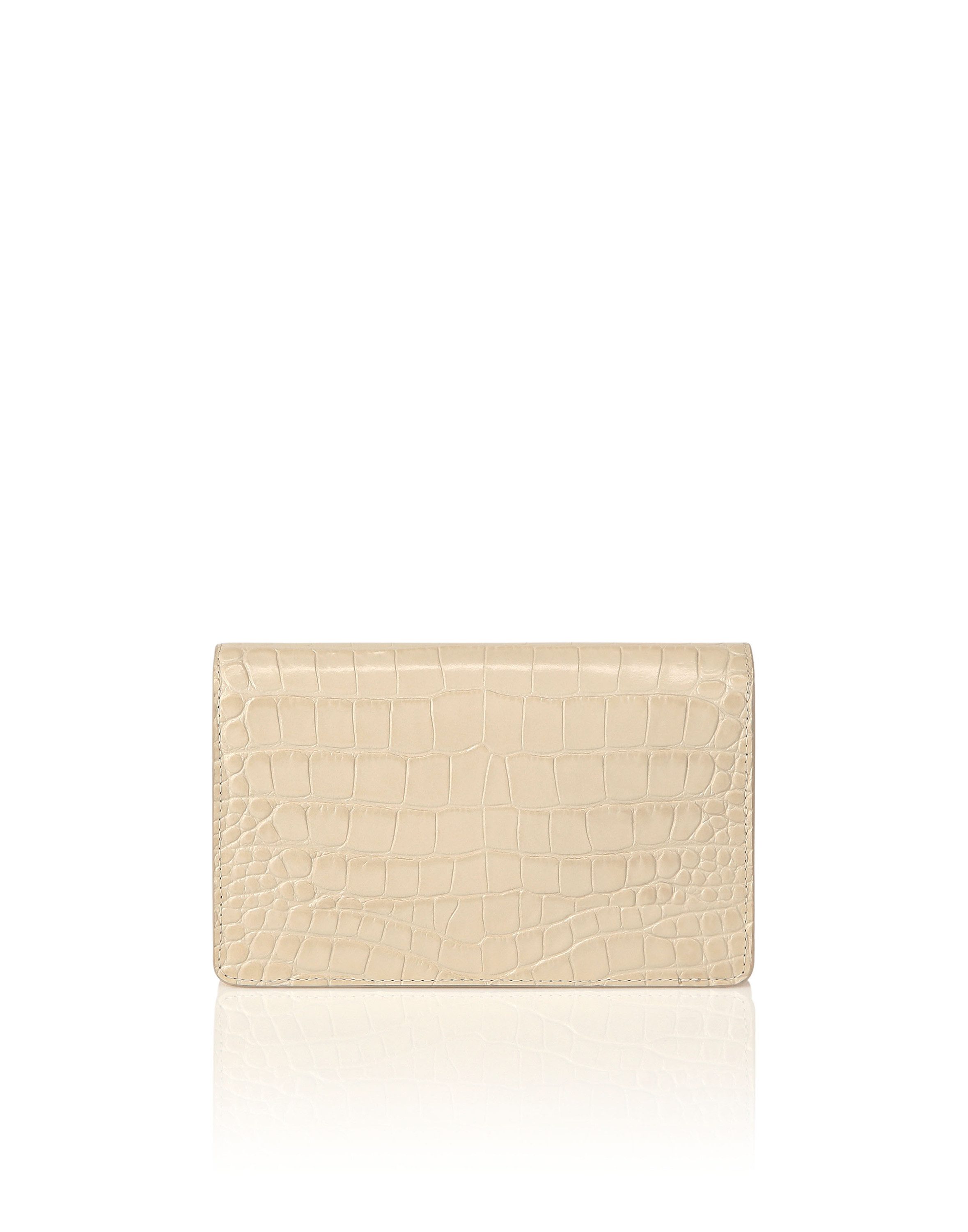 PHILIPP PLEIN Clutch Hexagon Crocco Print