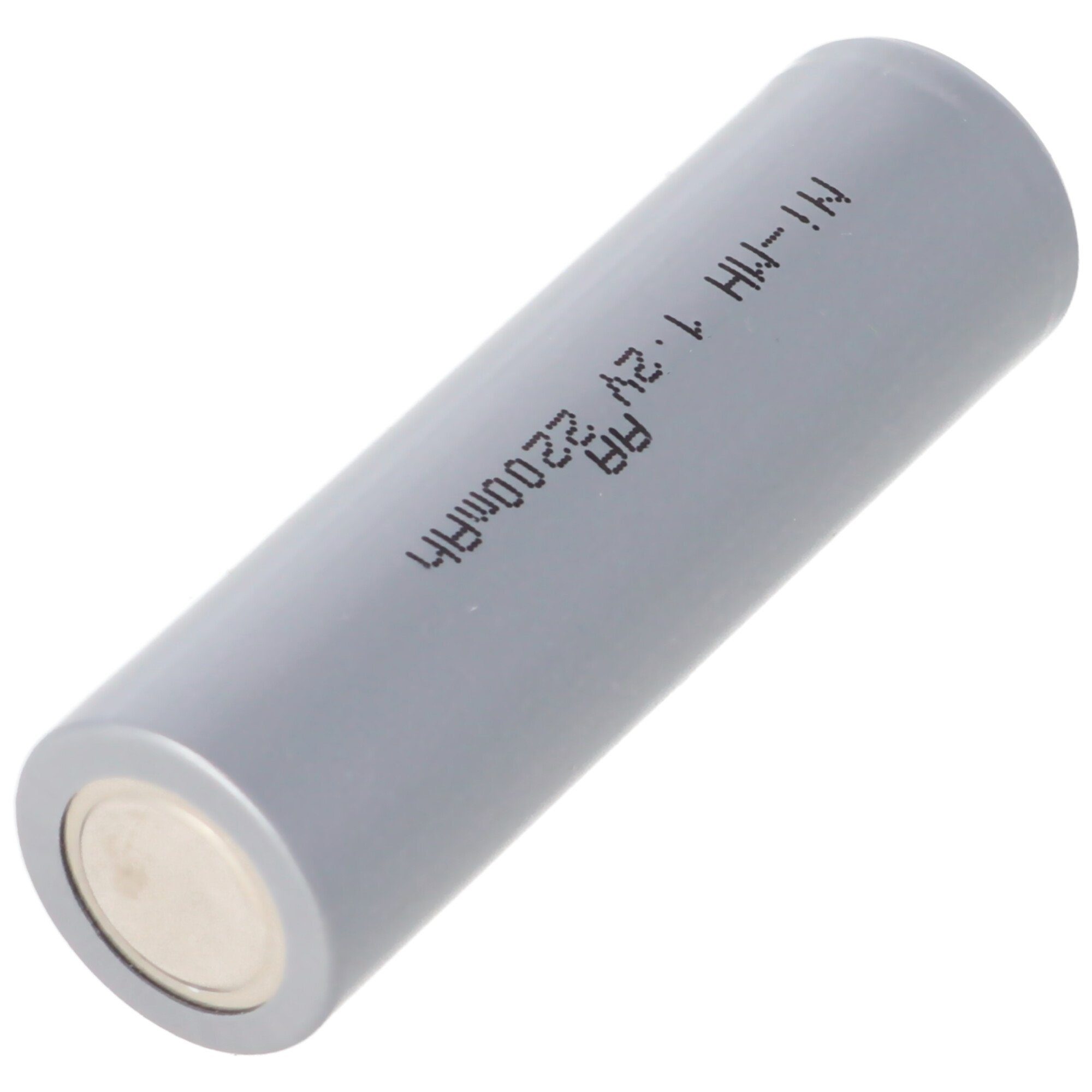 (1,2 Zelle Akku 2200 AccuCell HHR2200 Mignon AA Flat Akku mit V) NiMH AccuCell Top mAh 50x1 2200mAh,