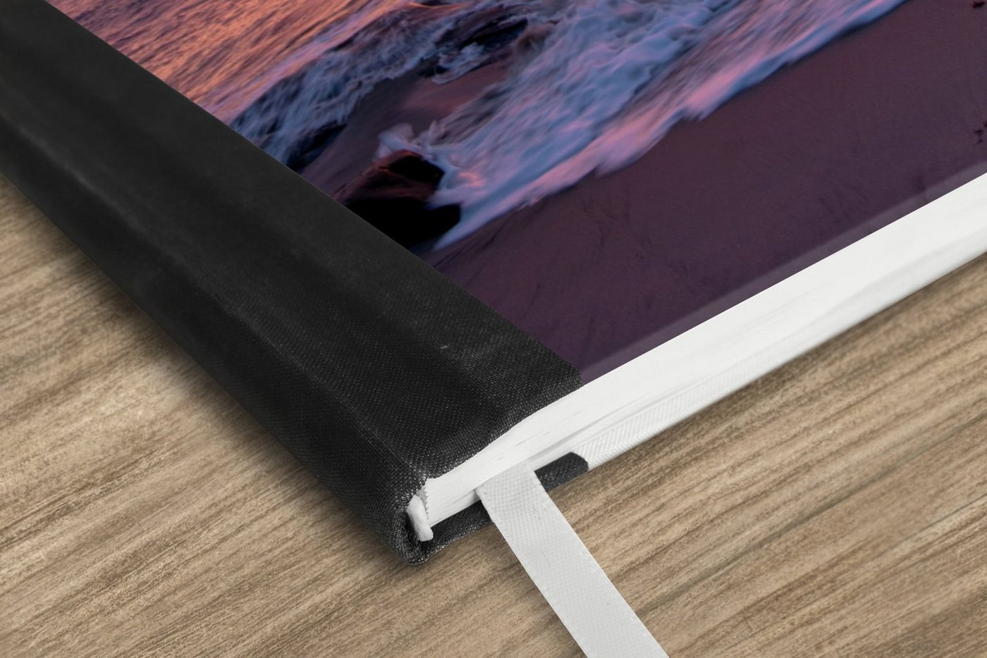 Thumbnail - MuchoWow Notizbuch Strand - Meer - Sonnenuntergang, Notebook, Notizblock a5, Tagebuch, Journal Liniert
