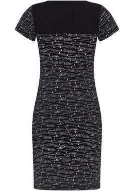 KangaROOS Jerseykleid mit trendigem Allover-Druck - NEUE-KOLLEKTION