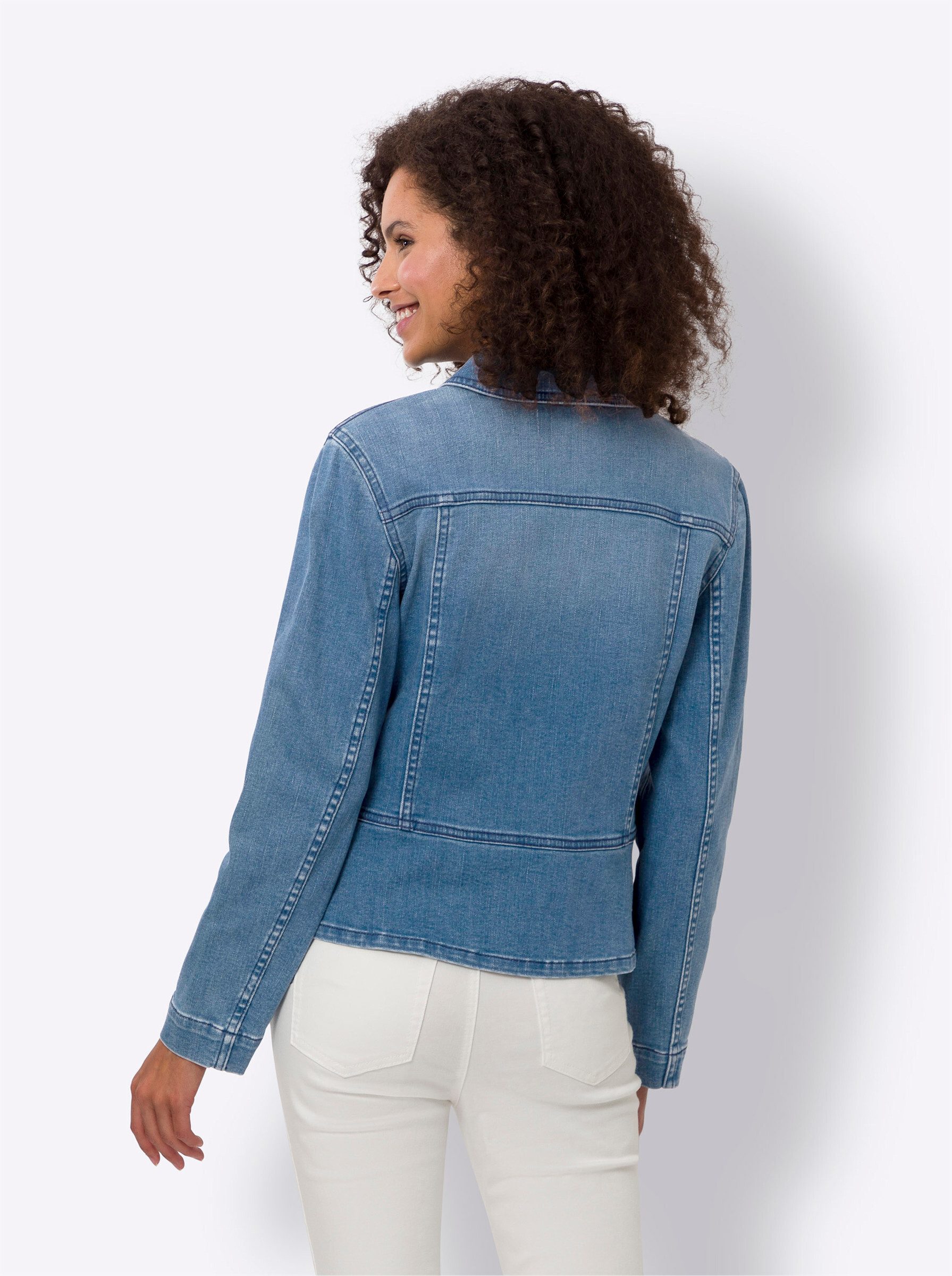 heine Allwetterjacke Jeansjacke günstig online kaufen