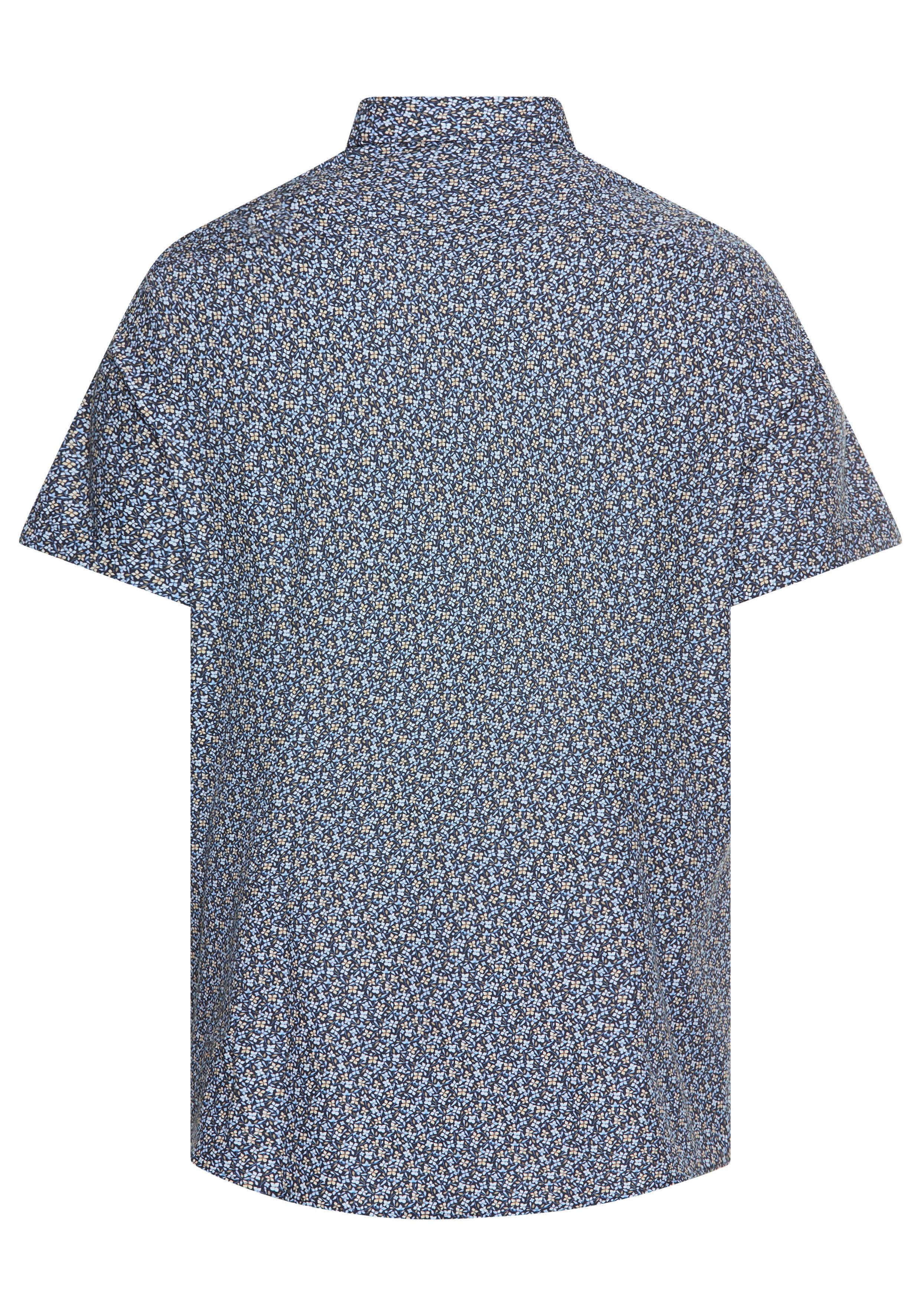 OLYMP Kurzarmhemd Level 5 floraler Alloverprint günstig online kaufen