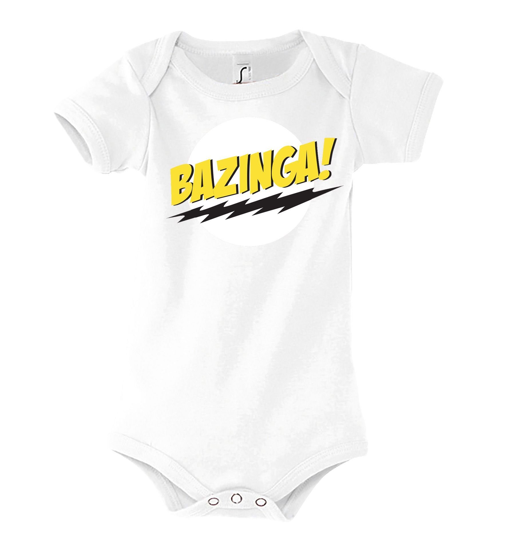 Kurzarmbody Baby Body Strampler Bazinga