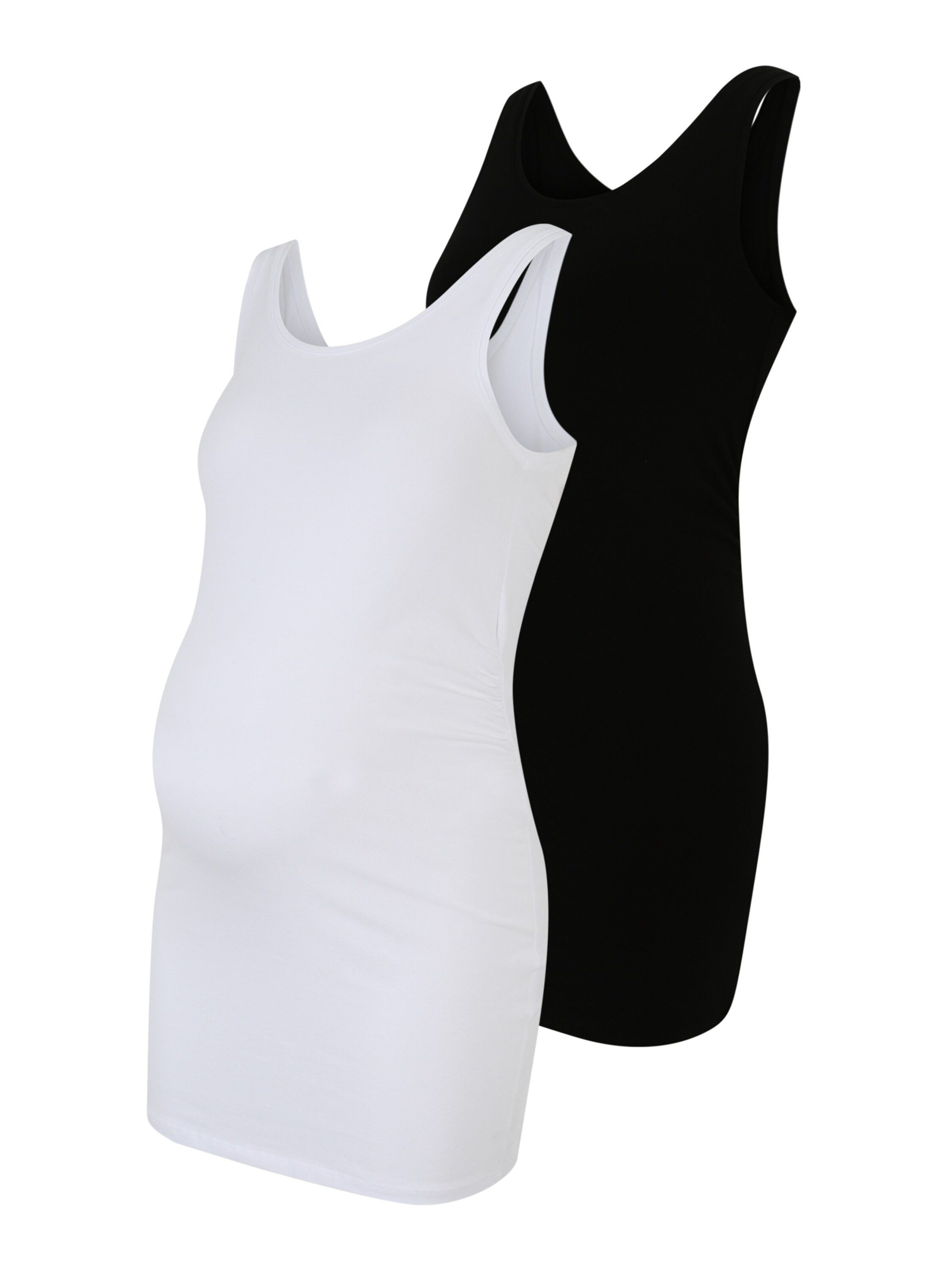 ONLY MATERNITY Shirttop (2-tlg) Plain/ohne Details