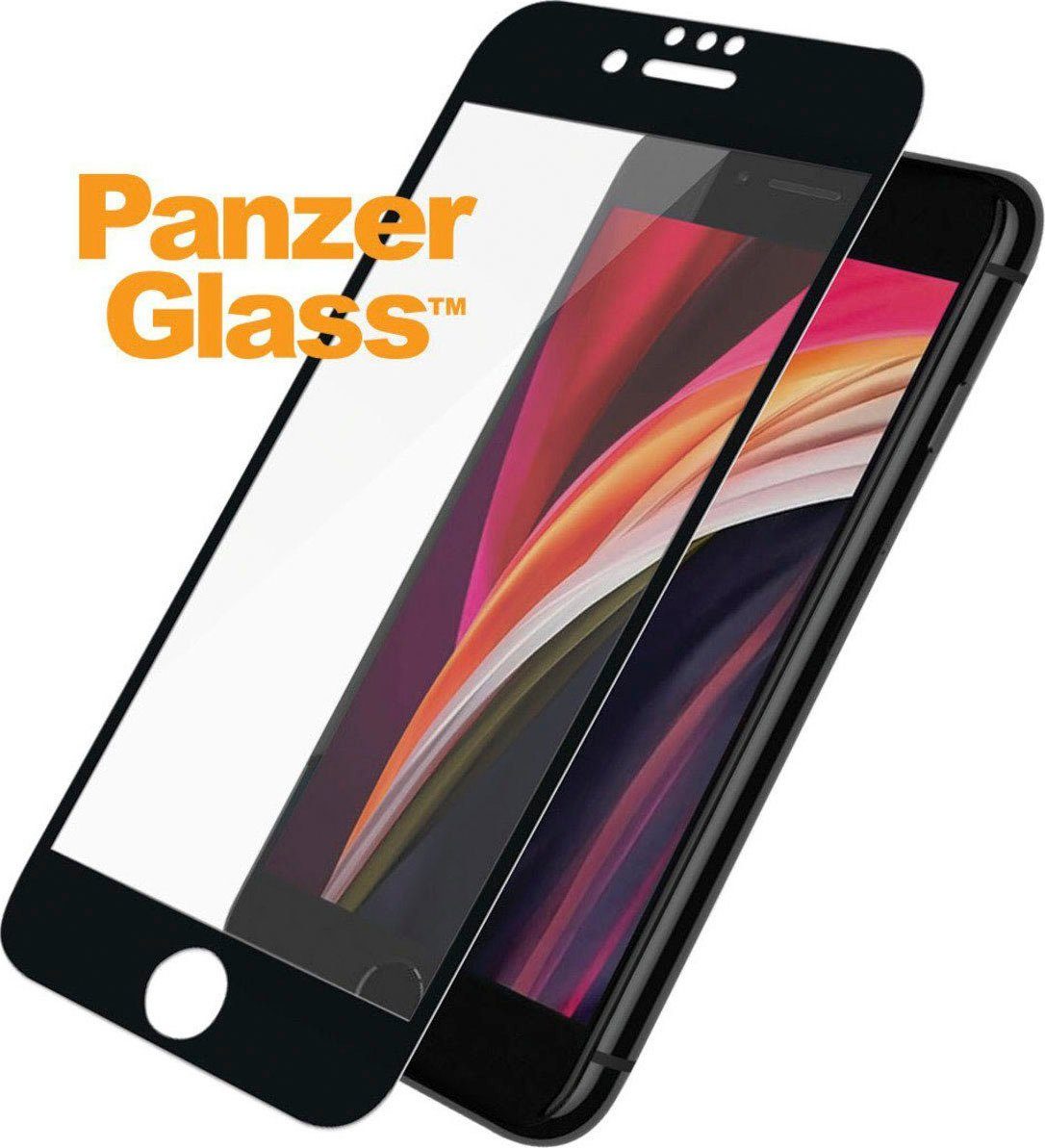 PanzerGlass Displayschutzglas Case Friendly für iPhone 6/7/8/SE 2020 für Apple iPhone 6/7/8/SE (2020)