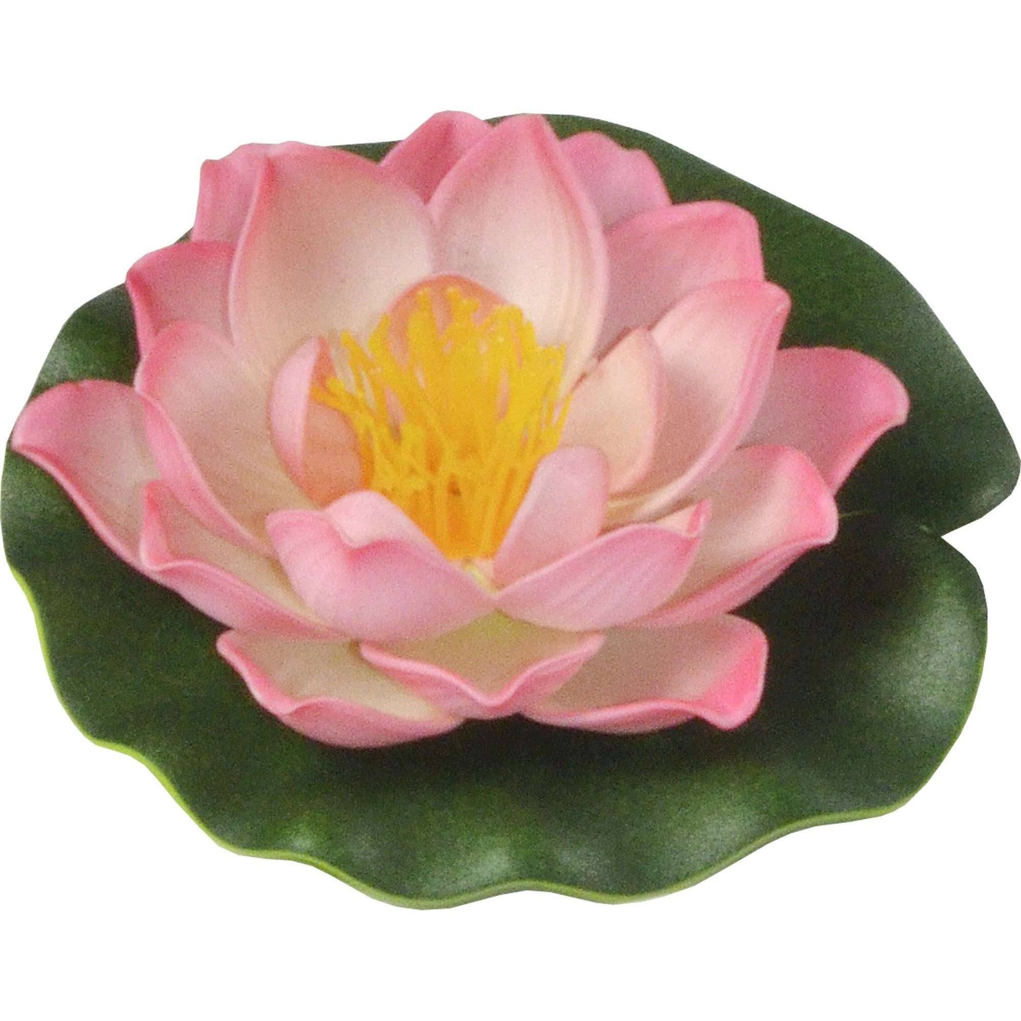 Heissner Teichfigur Heissner Seerose rosa mittel