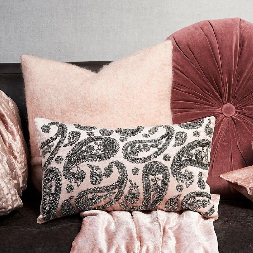 Rivièra Maison Pink Dekoobjekt Paisley Soft Precious (50x30cm) Kissenhülle