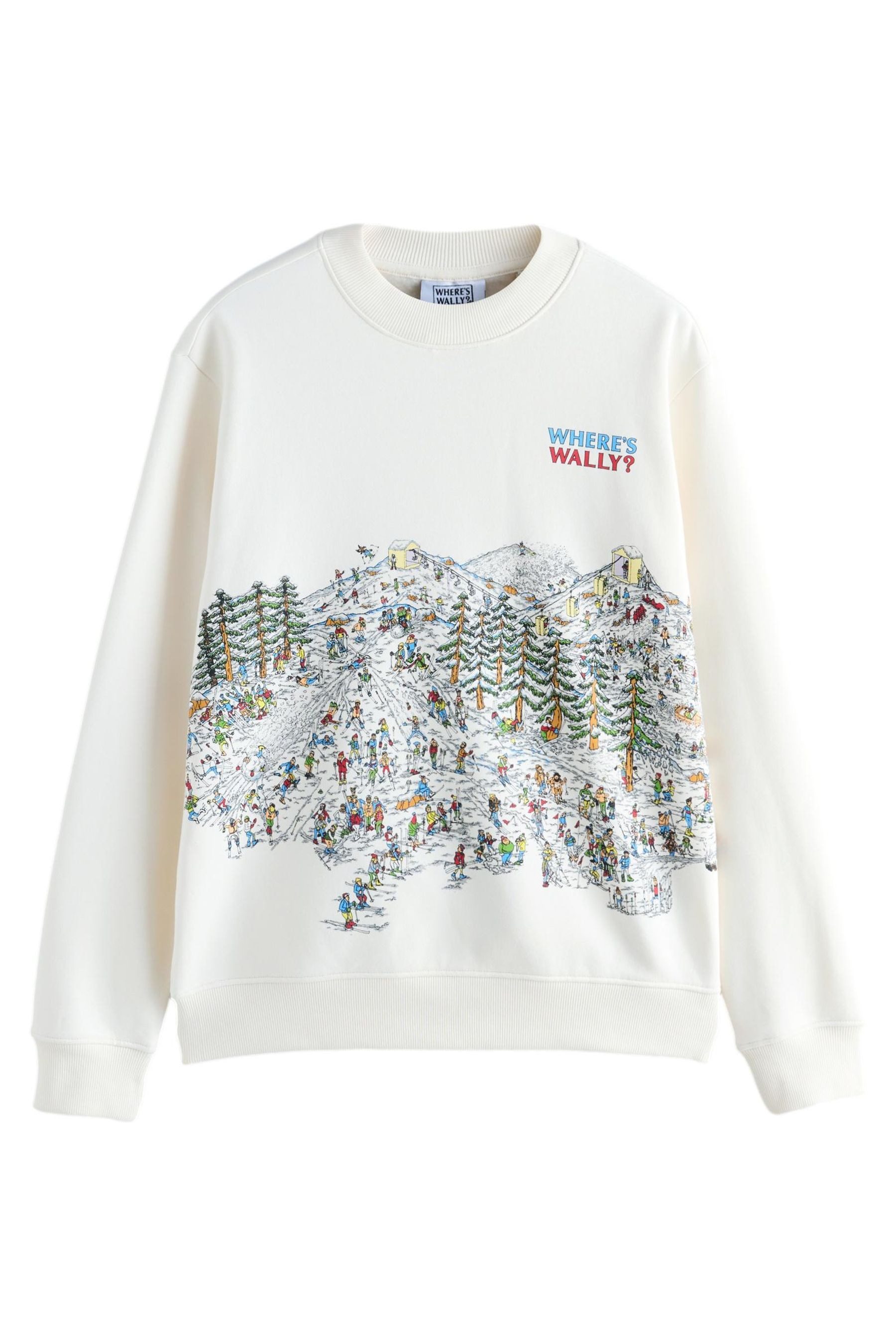 Next Sweater Lizenziertes Sweatshirt, Wheres Wally (1-tlg)