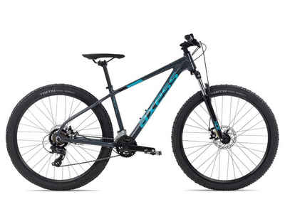 Axess Mountainbike Axess SANDEE, 14 Gang Shimano RD-TX800-7 Schaltwerk, Kettenschaltung, MTB-Hardtail schwarz/grau