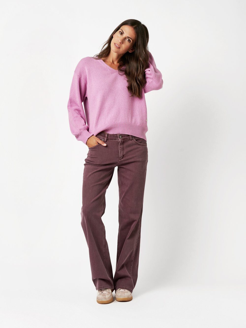 TONI Strickpullover Ginger mit Ballonärmeln günstig online kaufen