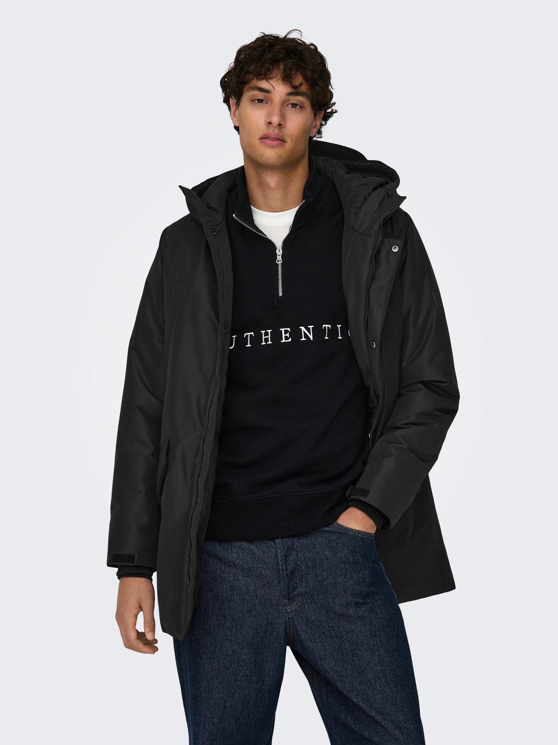 ONLY & SONS Outdoorjacke ONSCARL LIFE PARKA OTW