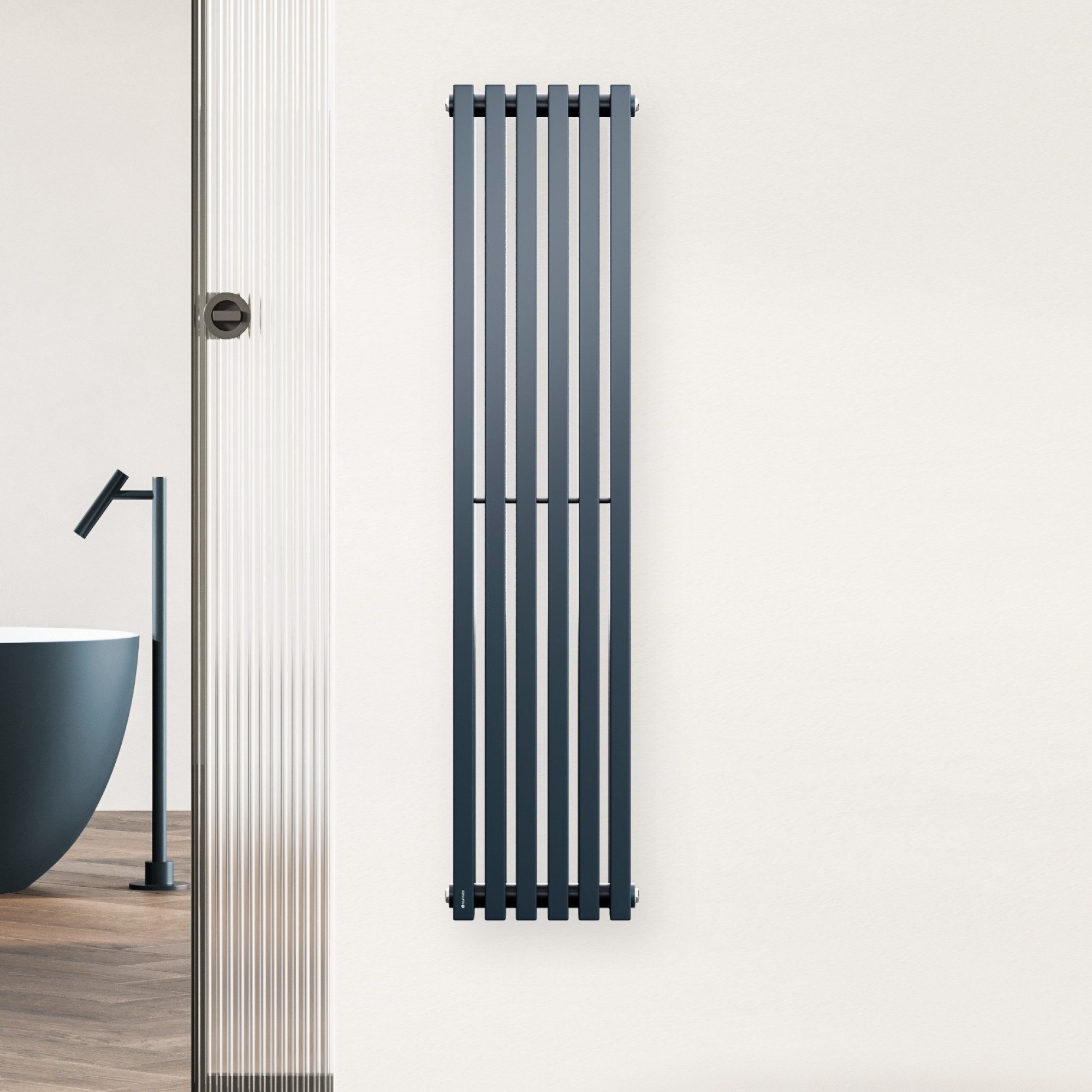 blumfeldt Heizkörper Delgado, Heizkörper Badzimmer Warmwasser Wandmontage Indoor Heater