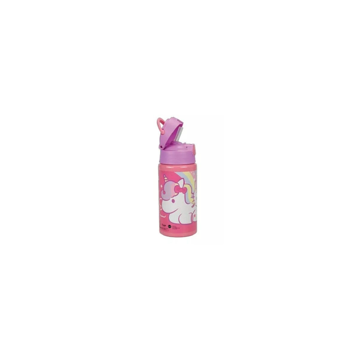 Hello Kitty Trinkflasche Hello Kitty Unicorn Aluminiumflasche mit Haken 500 ml