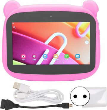 Dpofirs Lang anhaltende Unterhaltung Tablet (7", 32 GB, Android 10, 2,4G+5G, Kinder Kleinkind-Tablet mit Bluetooth+WLAN+GPS, 2MP+5MP, Geschenke)