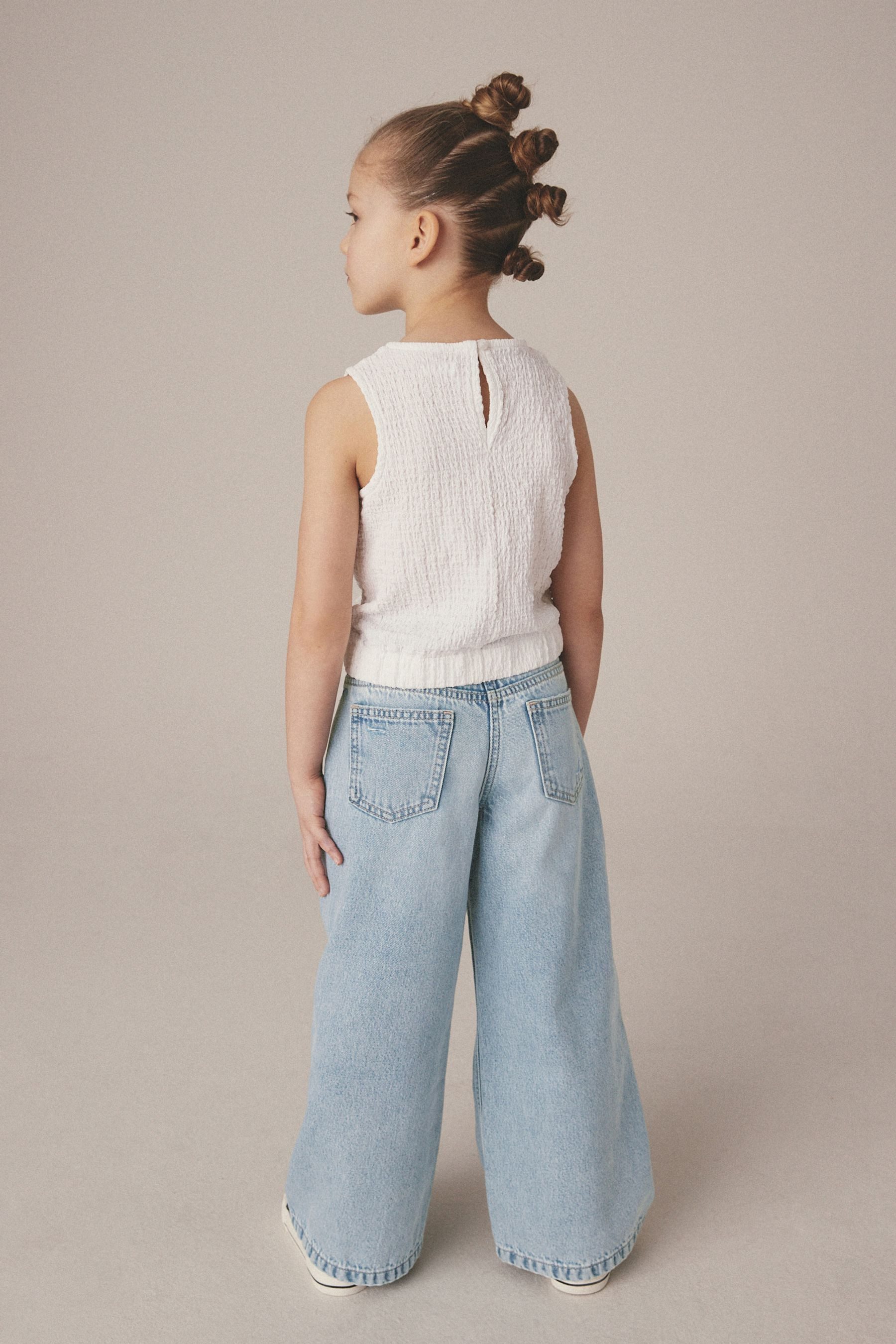 Next Weite Jeans Weit geschnittene Jeans (1-tlg) – Bild 2 von 5