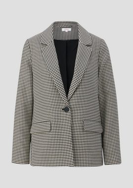 s.Oliver Jackenblazer Twill-Blazer mit Viskose