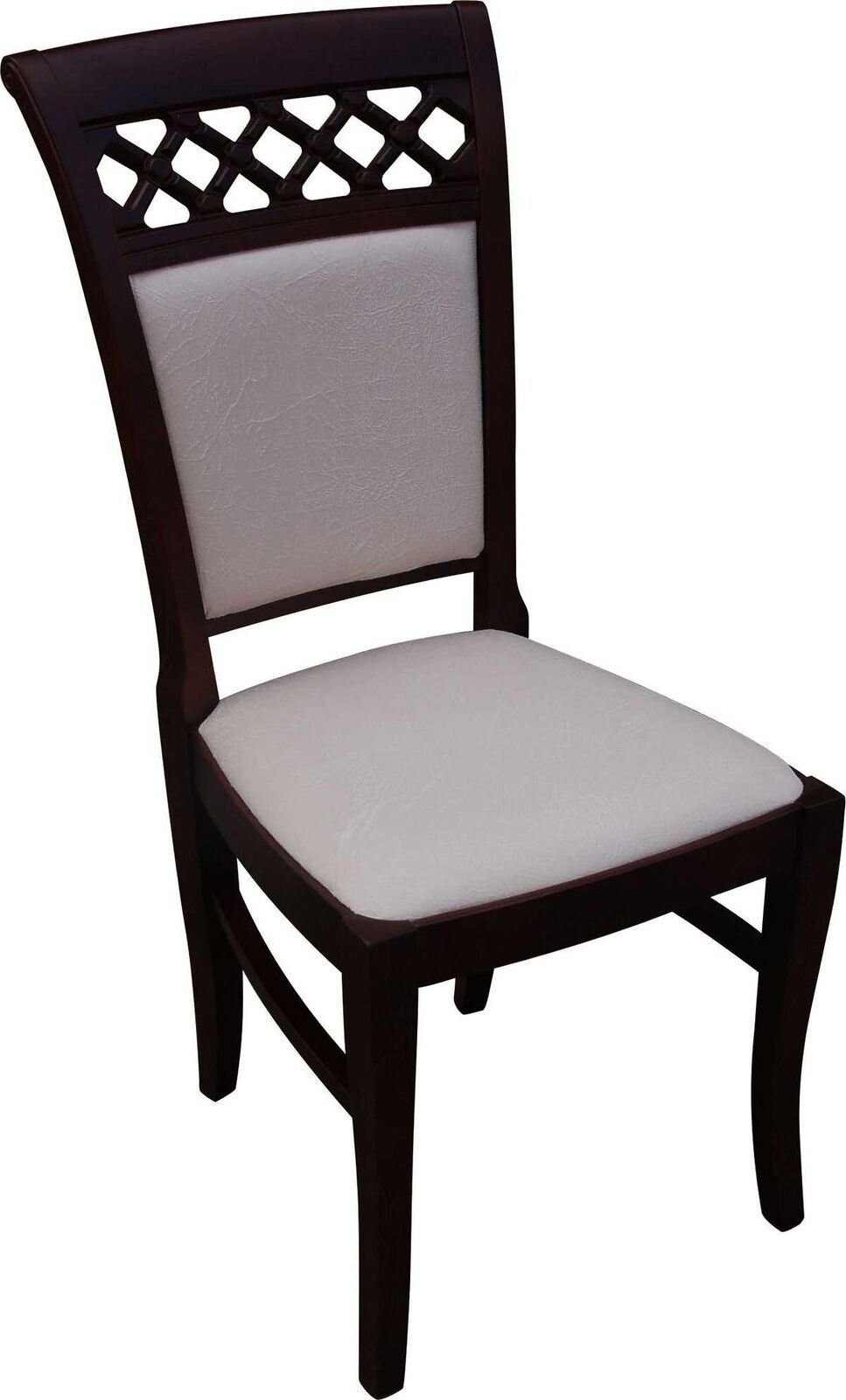 JVmoebel Stuhl Stuhl Wohnzimmer Esszimmer Polsterstuhl ohne Armlehne Luxus Sessel Neu (1 St) Braun/Grau