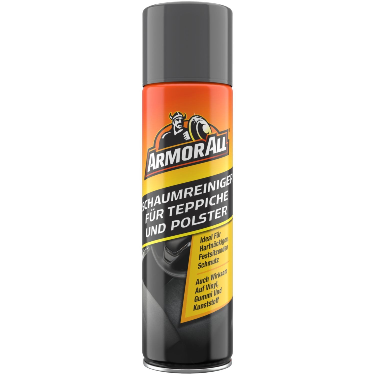 Armor All Schaum-Reiniger 500ml Polster-Reiniger Auto Schaumreiniger (1-St. 1x Schaumreiniger 500ml Teppich-Reiniger Auto Pflege Fleckenbehandlung Kunststoffe Kunstleder)