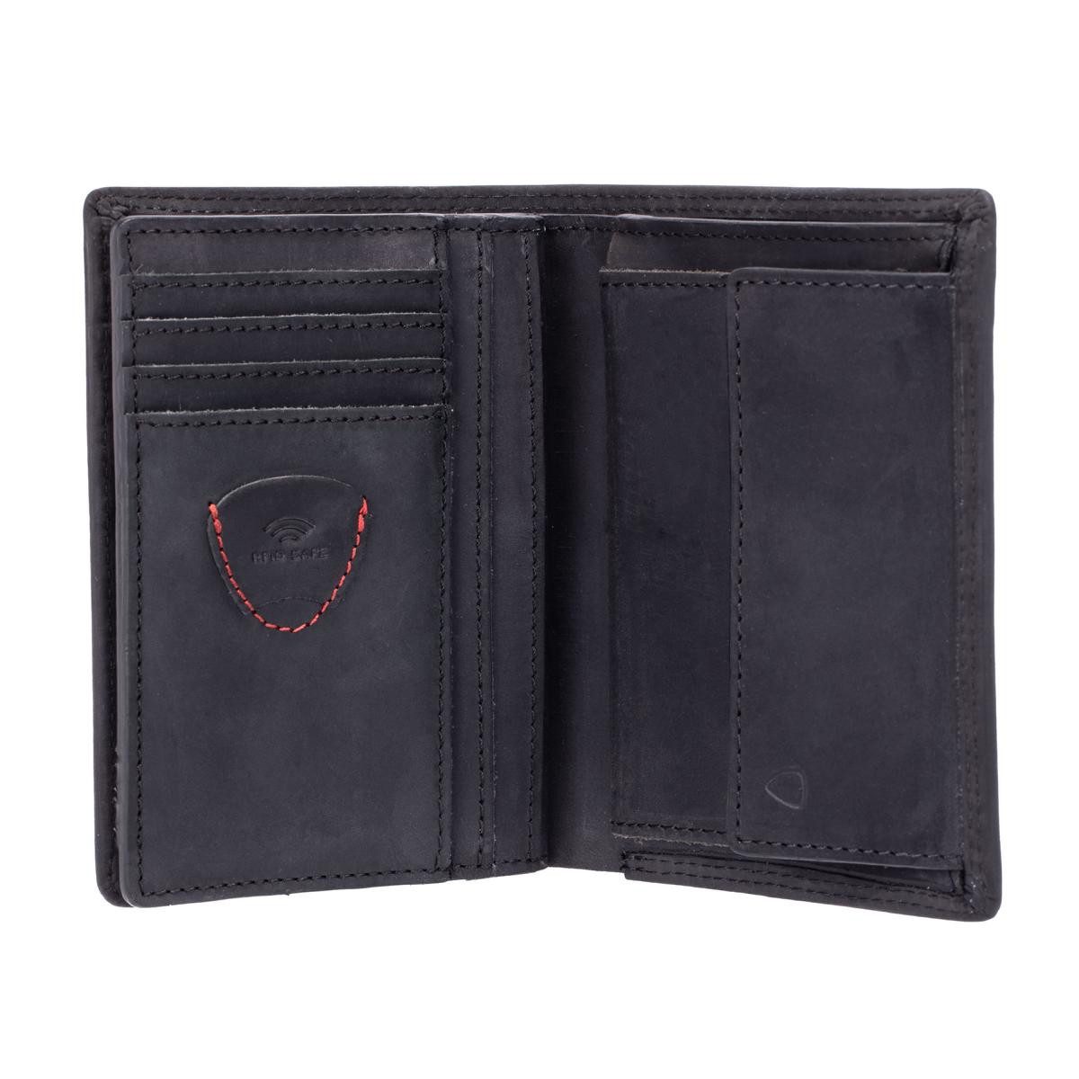 Strellson Geldbörse Baker Street Knox Billfold V8 Herren Geldbörsen Hochformat (1 Stück, 1-tlg., B/H/T)ca. 10/13/2,5 cm), RFID-Schutz