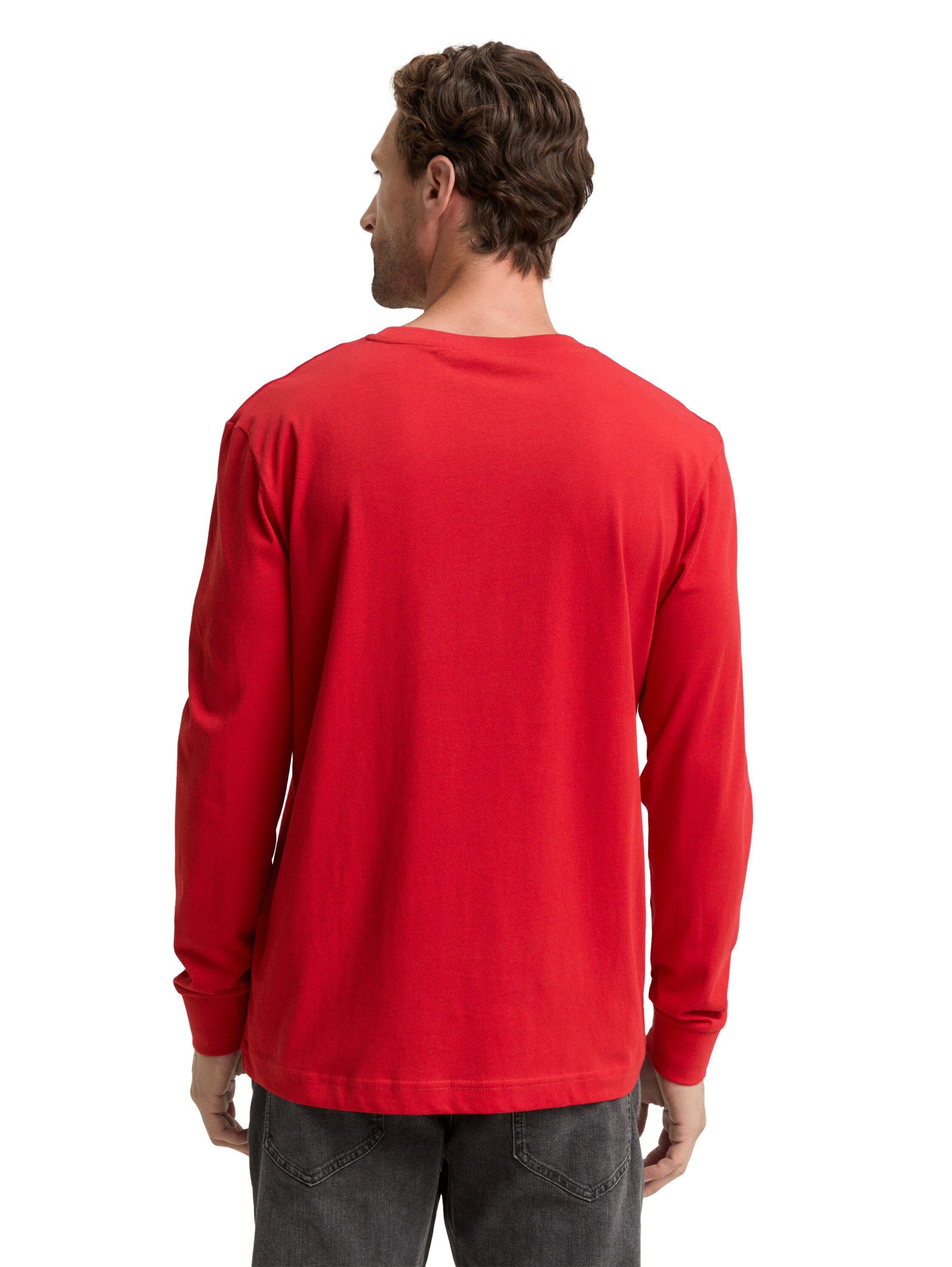 TOM TAILOR Langarmshirt mit Logo Print günstig online kaufen