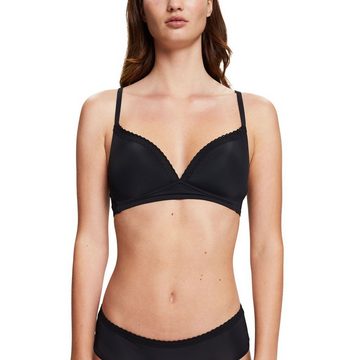 Esprit Bralette-BH Padded Wireless Lace Band Microfibre Bra bügellos, wattiert, Spitze