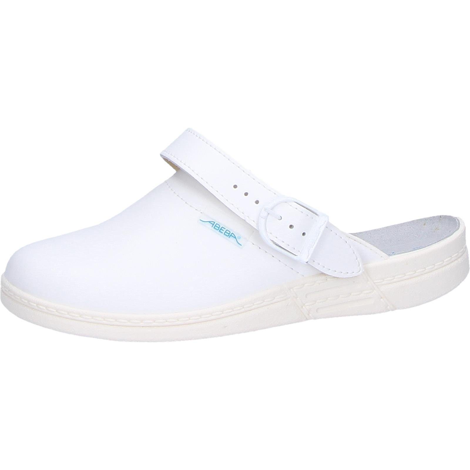 Abeba Schuhe weiß EN 20347 Clog