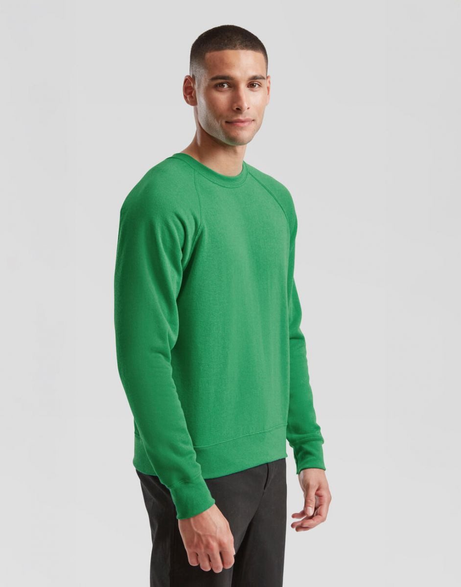 Fruit of the Loom Sweatshirt Classic Raglan Sweatshirt Pullover – Bild 3 von 5