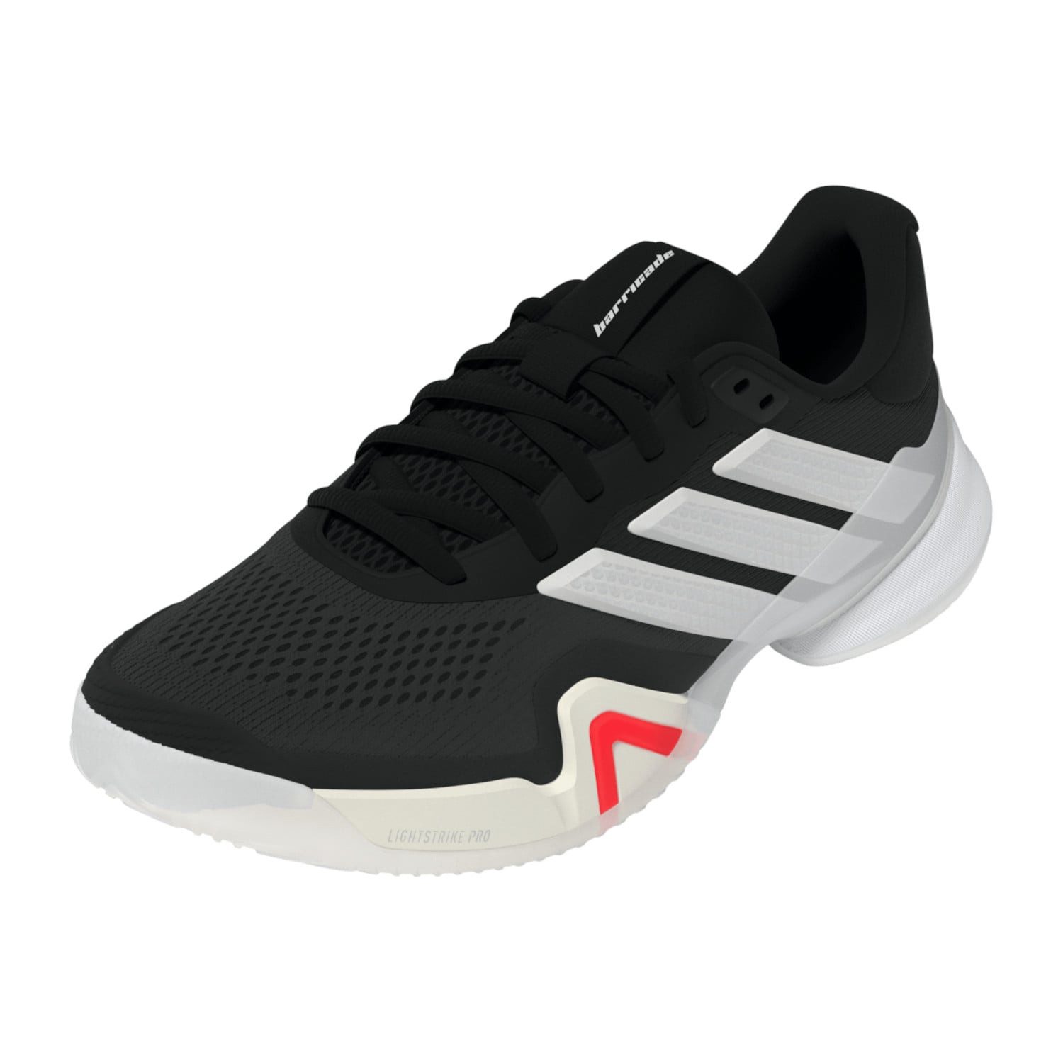 adidas Performance Barricade 14 Allcourt/Stabil schwarz/weiss/rot Herren Tennisschuh