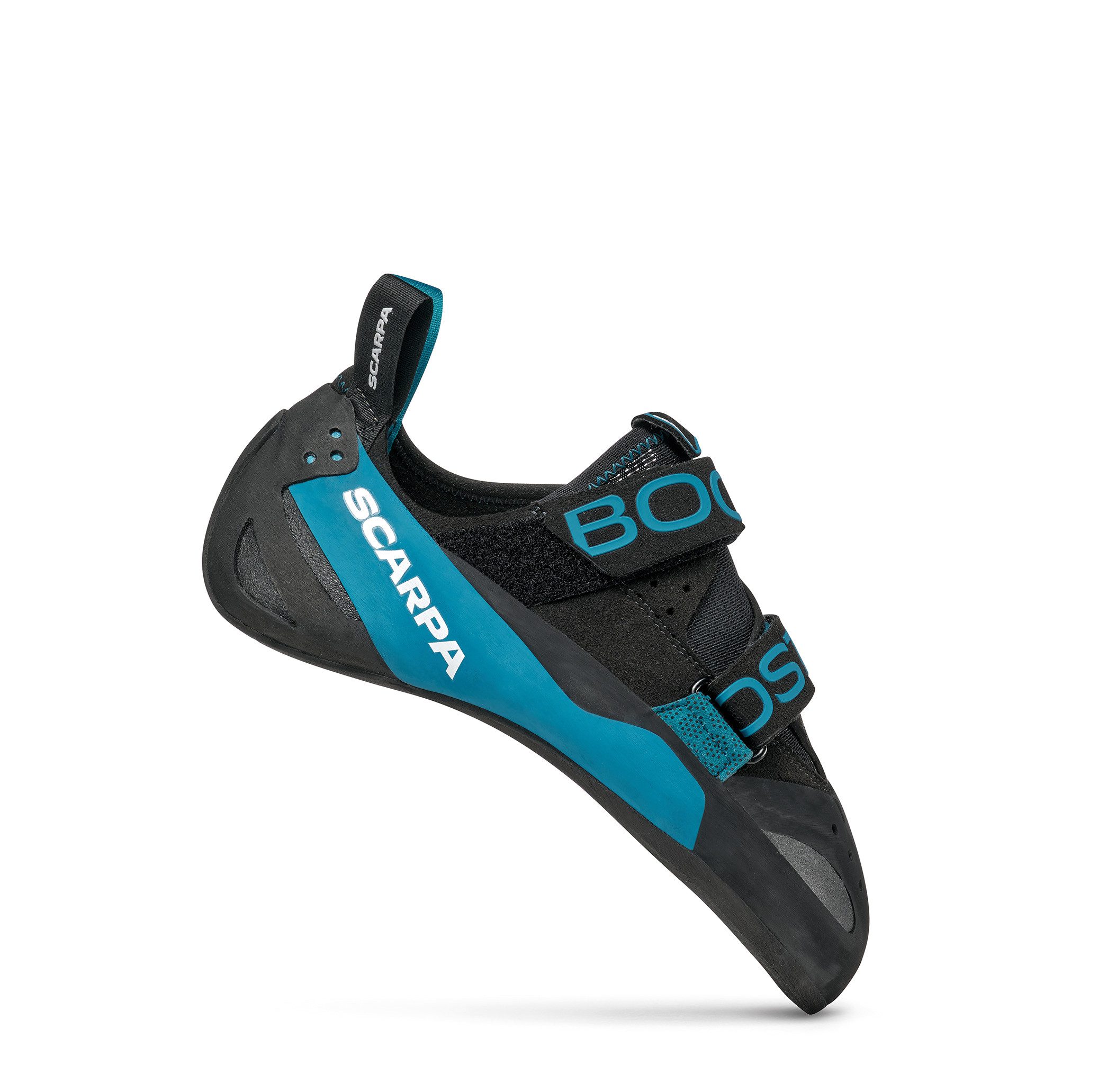 Scarpa Boostic - Kletterschuh - black-azure Kletterschuh