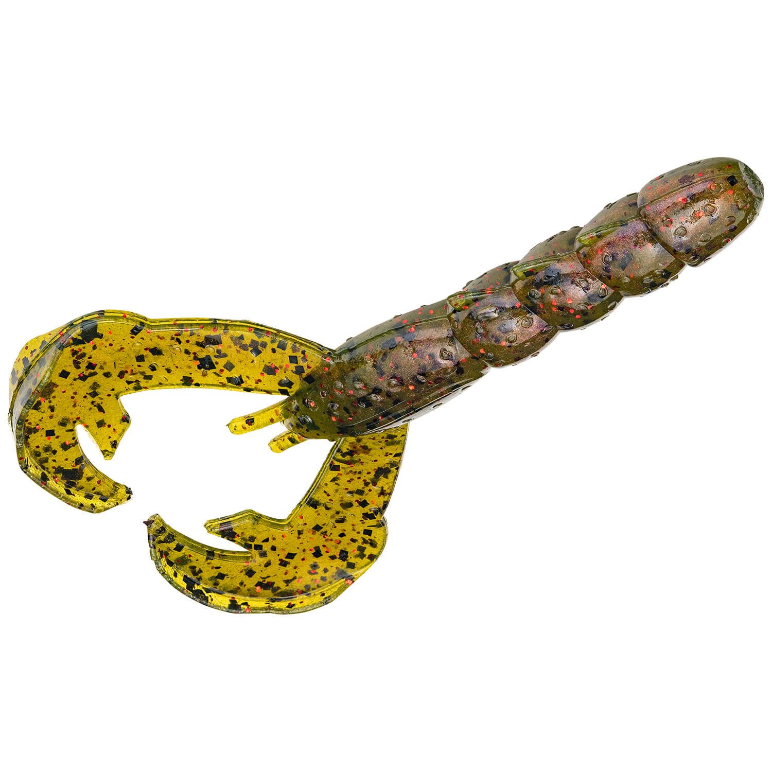 Appât Strike King Rage Baby Craw - 7.6 Cm, Plastique Souple, Lot De 9, Pour Pêche Texas, Carolina, Etc.