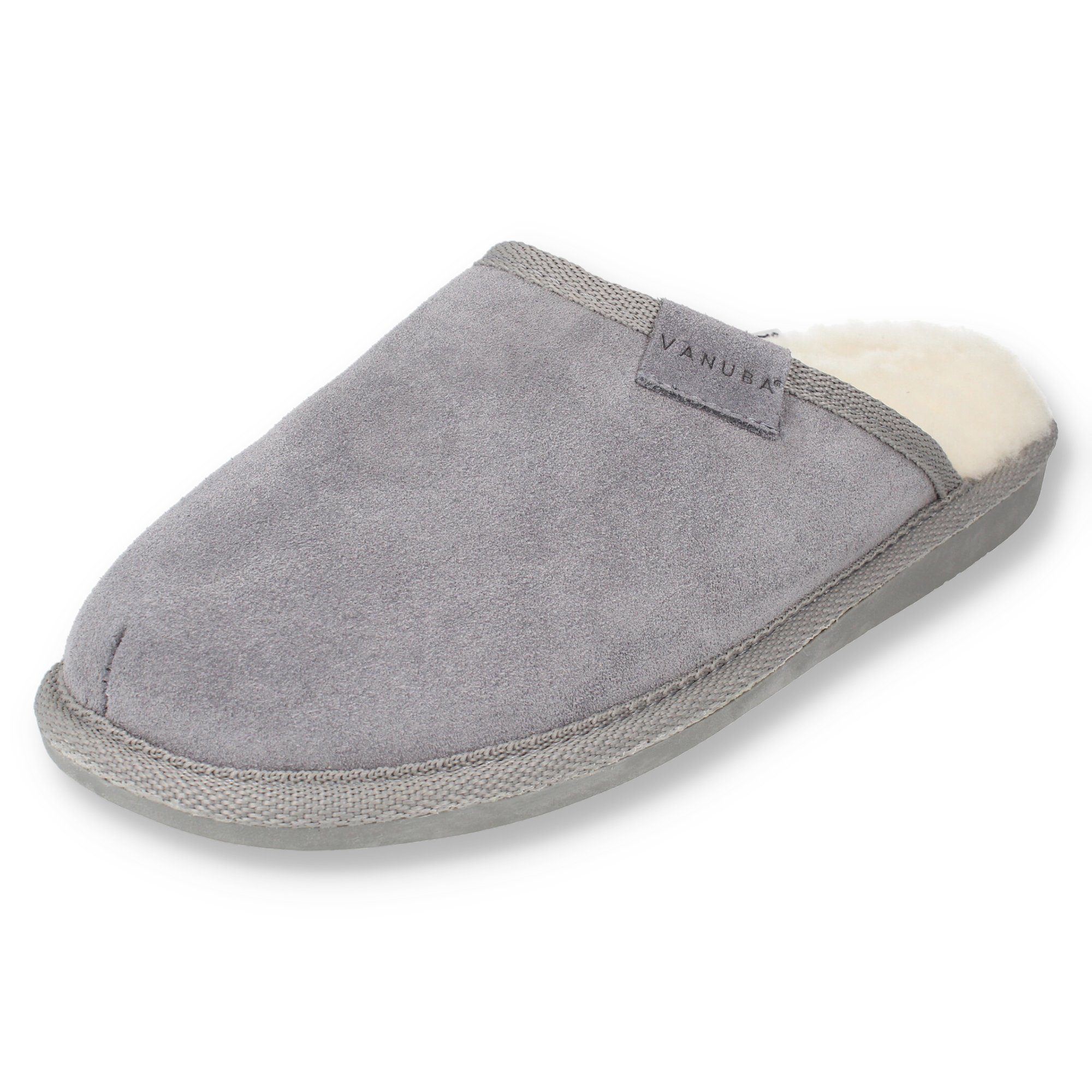 Vanuba CORRIEDALE Damen Hausschuh Echtleder Hüttenschuhe/Winter-Hausschuhe/Gefüttert