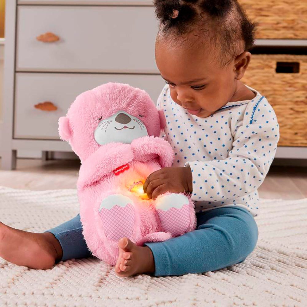 Fisher-Price® Plüschfigur Schlummer-Otter, Einschlafhilfe, mit sanftem günstig online kaufen