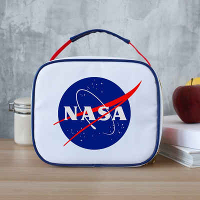 NASA Brottasche NASA Lunchtasche mit Reißverschluss - weiß